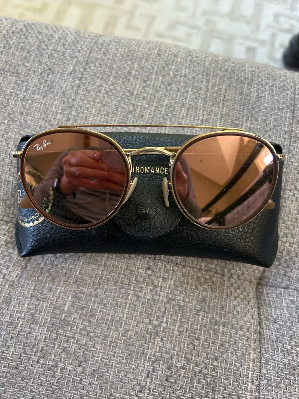Ray-Ban 3647N Round Double Bridge Sunglasses